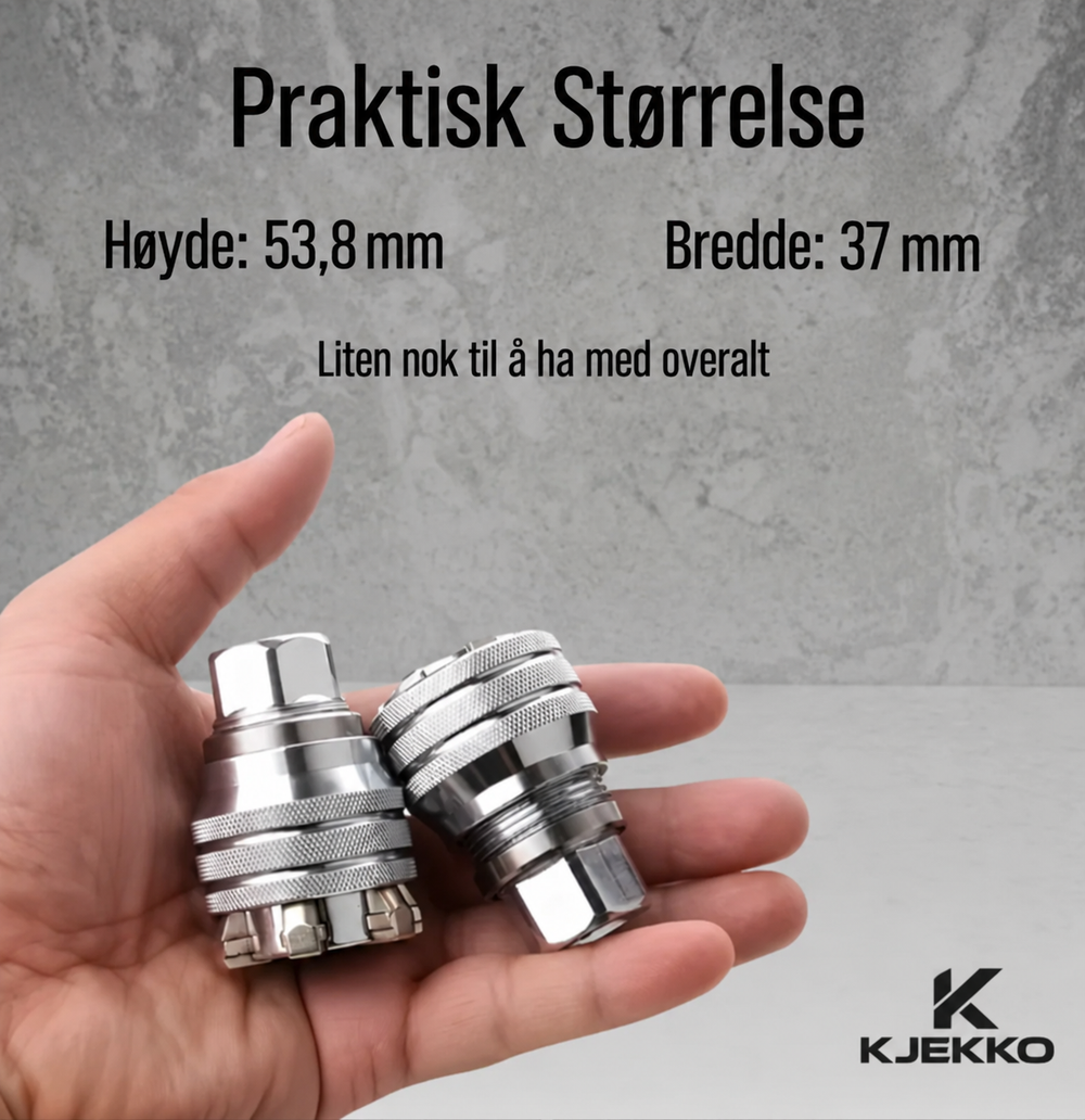 Kjekko™ Selvlåsende hylse 10–19 mm