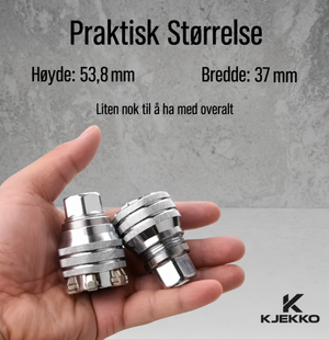 Kjekko™ Selvlåsende hylse 10–19 mm