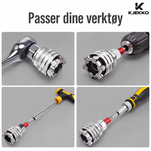 Kjekko™ Selvlåsende hylse 10–19 mm